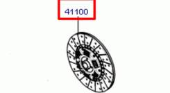 Диск сцепления HD78 HD72 HD65 Хендай Hd78