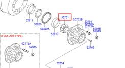Подшипник ступицы задней внутренний HD78 HD72 HD65 Хендай Hd78