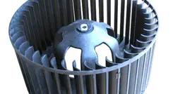 Крыльчатка вентилятора отопителя салона